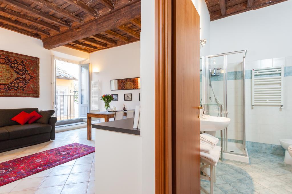 Maisonette Farnese Řím Pokoj fotografie