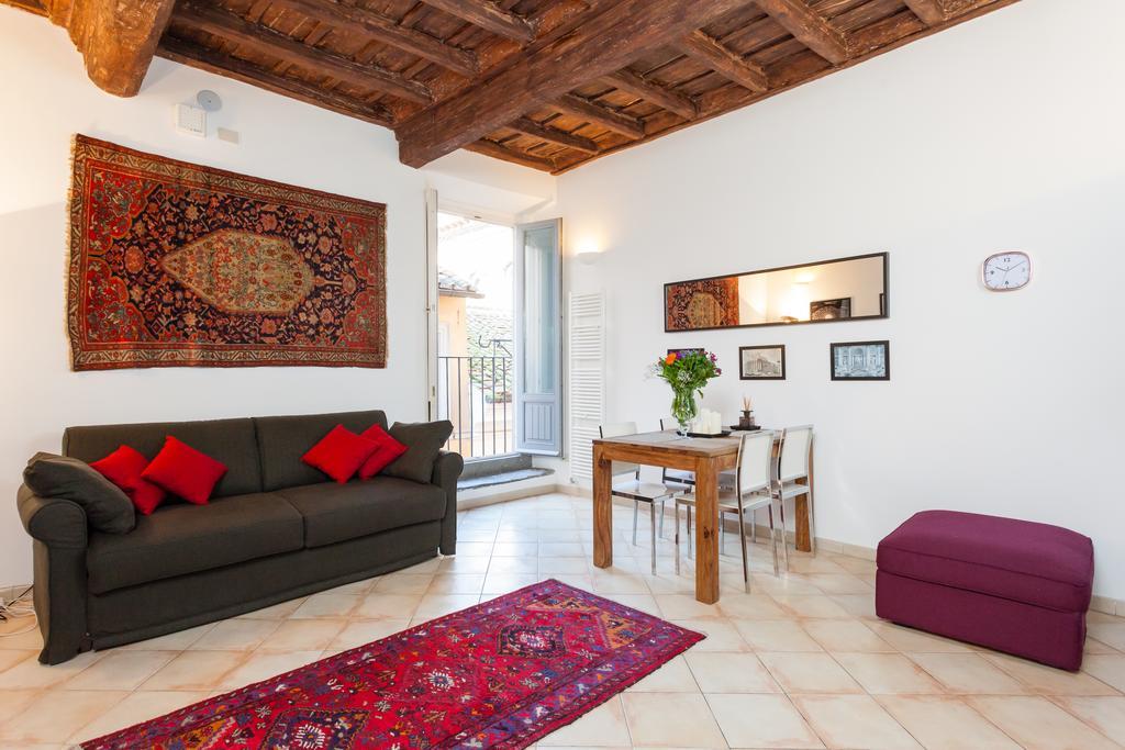 Maisonette Farnese Řím Pokoj fotografie